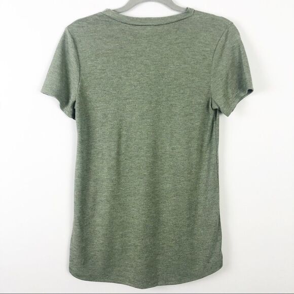 WOODSY OWL | Give a Hoot Don’t Pollute Tee Green Lace Up Front S - Picture 6 of 6